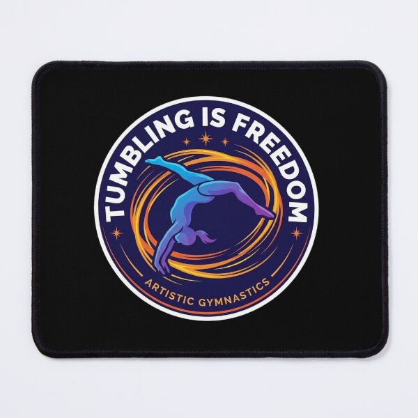 Item preview, Tumbling Is Freedom Artistic Gymnastics designed and sold by FlipGymnastics.