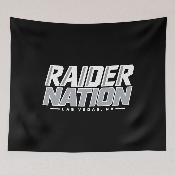 Artikelvorschau, Raider Nation Las Vegas NV (verwaschener, fetter Text) entworfen und verkauft von Cuiroblinda.