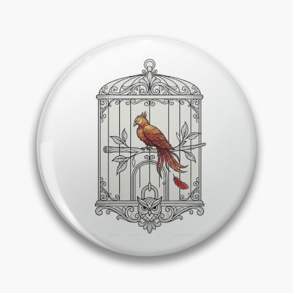 Item preview, Phoenix in a Cage designed and sold by FenixFyre Creations.