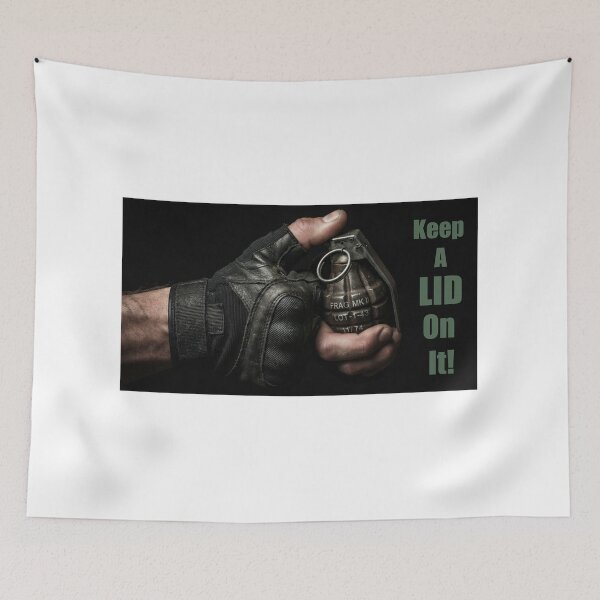 Item preview, Keep A Lid On It Print designed and sold by Lichentroupe63.