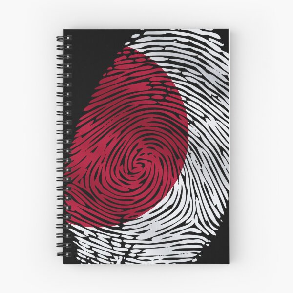 Item preview, Japanese Flag Fingerprint – Japan National Pride Design designed and sold by Crickb6783.