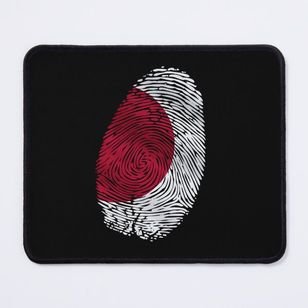 Item preview, Japanese Flag Fingerprint – Japan National Pride Design designed and sold by Crickb6783.