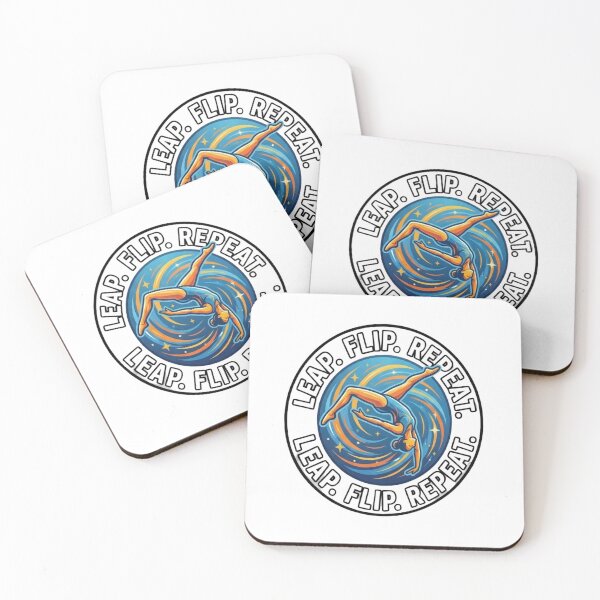 Item preview, Leap. Flip. Repeat. Artistic Gymnastics designed and sold by FlipGymnastics.