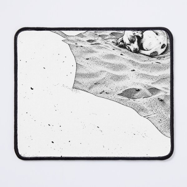 Item preview, Cachorro descansando na sombra designed and sold by Renata Carlomagno.