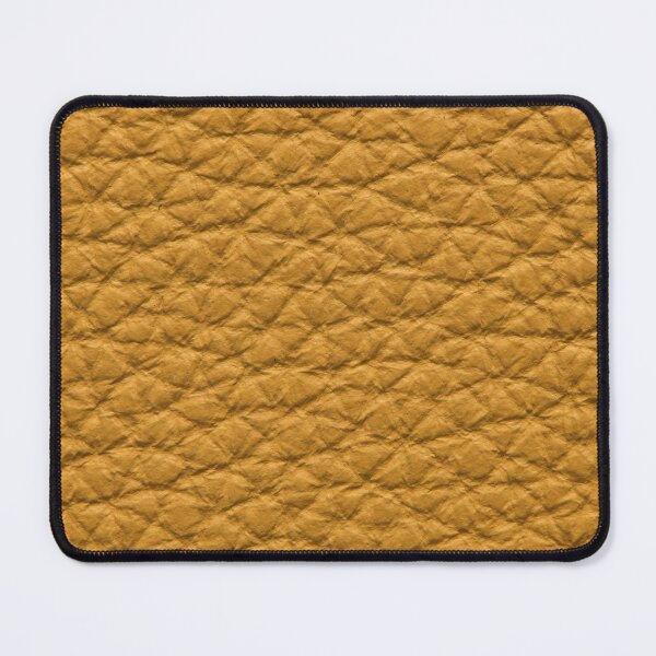 Item preview, Mustard Yellow or Ochre Grained Leather Texture Background designed and sold by homydesign.
