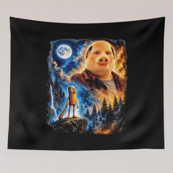 Item preview, John Pork Tung Tung Tung Sahur Meme designed and sold by charoen-design.
