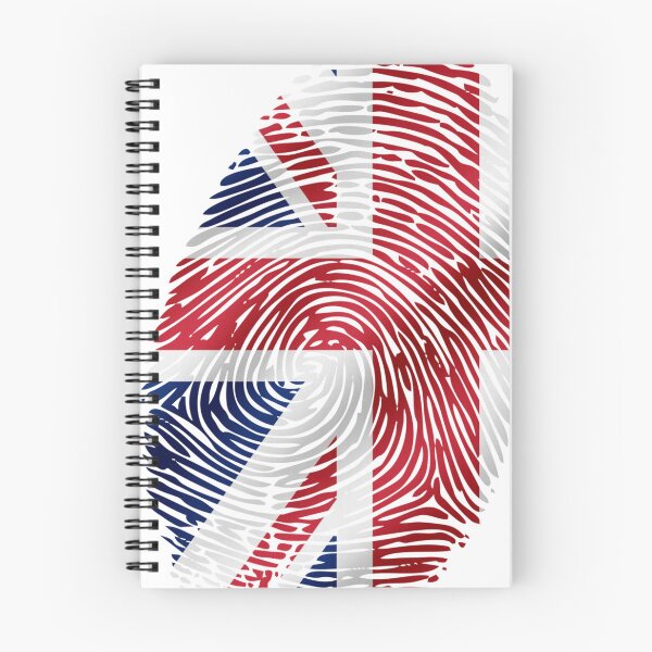 Item preview, British Flag Fingerprint – United Kingdom Union Jack Design designed and sold by Crickb6783.