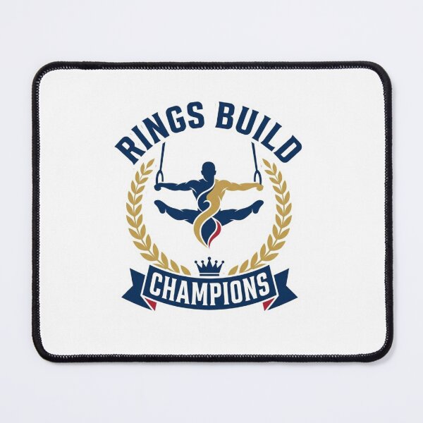 Item preview, Rings Build Champions Artistic Gymnastics designed and sold by FlipGymnastics.