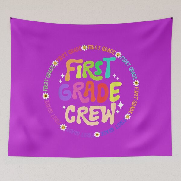 Item preview, First Grade Crew Back To School 1st Grade Team Funny designed and sold by melodycook.