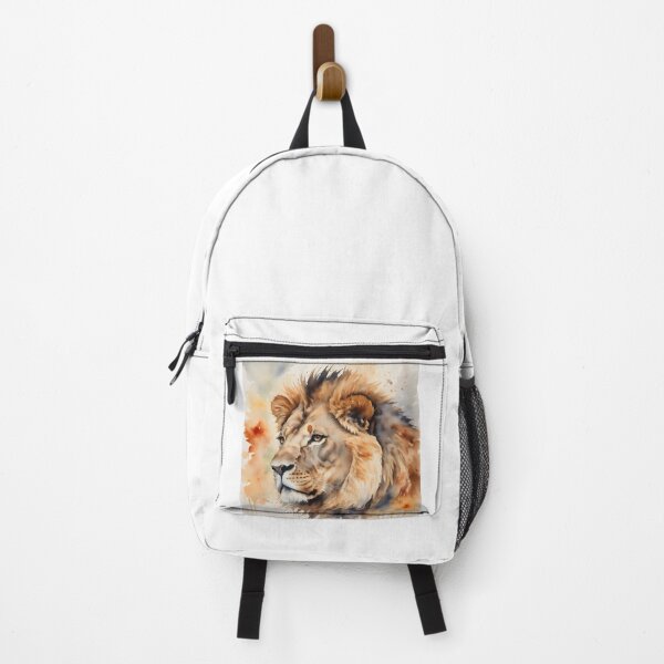 Item preview, Majestic Watercolor Lion Portrait designed and sold by Hackl20.