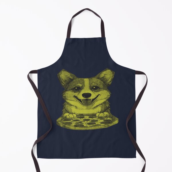 Item preview, Corgi with Pizza designed and sold by kinpirks.
