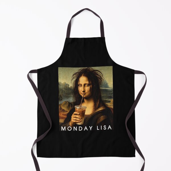 Item preview, Monday Lisa Funny Mona Lisa Meme designed and sold by charoen-design.