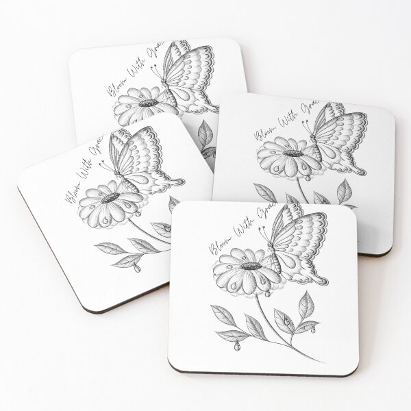Item preview, Bloom With Grace Butterfly Flower designed and sold by ArtStar9.
