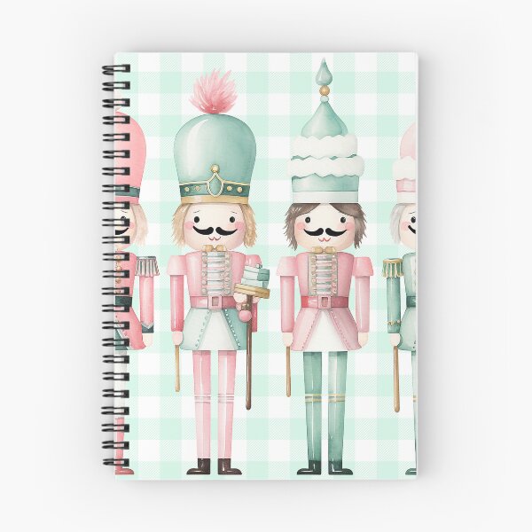 Item preview, Green Gingham Watercolor Nutcracker Soldiers designed and sold by Feeling Artsy.