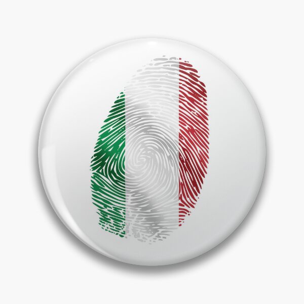Item preview, Italian Flag Fingerprint – Italy National Pride Design designed and sold by Crickb6783.