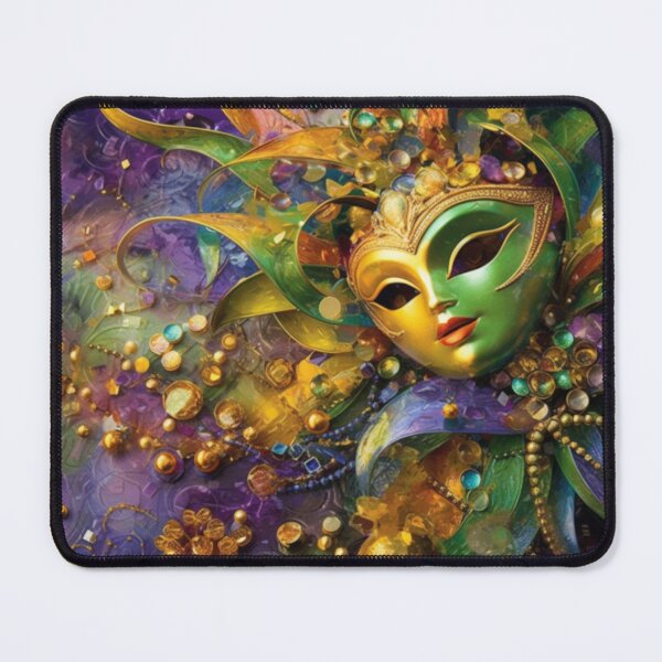 Item preview, New Orleans Mardi Gras Masquerade Mask Art designed and sold by GSizzle1.