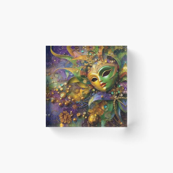 Artikelvorschau, Kunst der Mardi-Gras-Masken in New Orleans entworfen und verkauft von GSizzle1.
