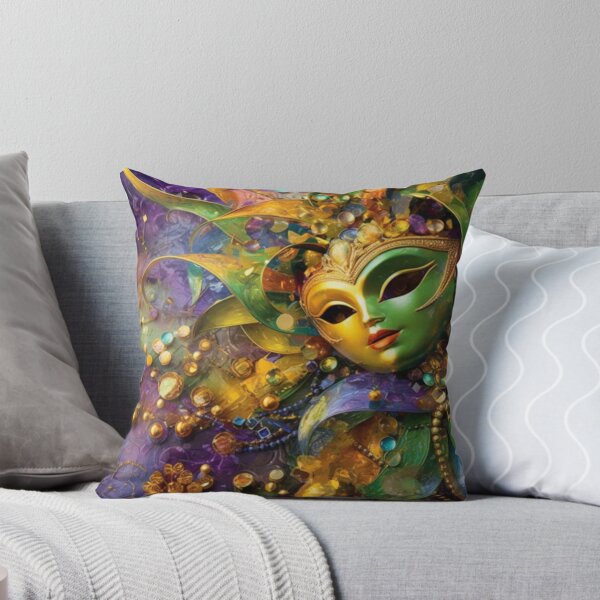 Item preview, New Orleans Mardi Gras Masquerade Mask Art designed and sold by GSizzle1.