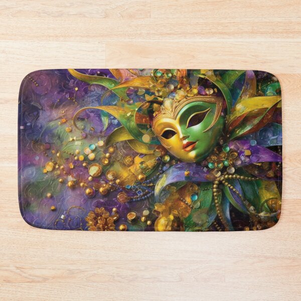 Item preview, New Orleans Mardi Gras Masquerade Mask Art designed and sold by GSizzle1.