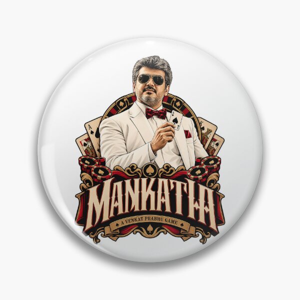 Item preview, Mankatha Thala Ajith Kumar Casino Boss designed and sold by Fashvora.