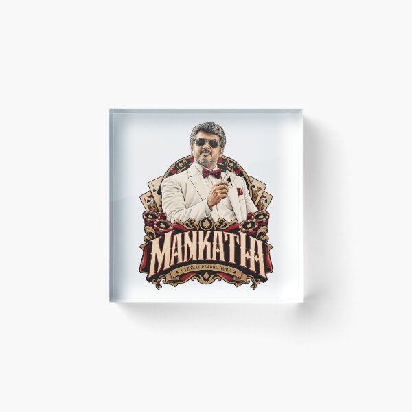 Item preview, Mankatha Thala Ajith Kumar Casino Boss designed and sold by Fashvora.