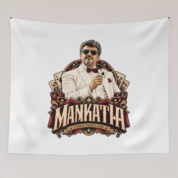 Item preview, Mankatha Thala Ajith Kumar Casino Boss designed and sold by Fashvora.