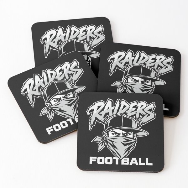Item preview, Raiders Football Bandana Mask Face Bold Portrait designed and sold by Cuiroblinda.