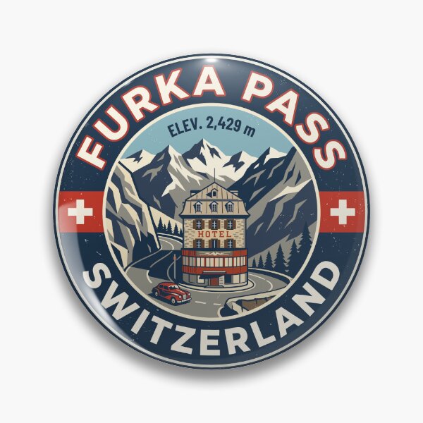 Item preview, Furka Pass Switzerland Alpine Mountain designed and sold by Digital Art Works  Hub.