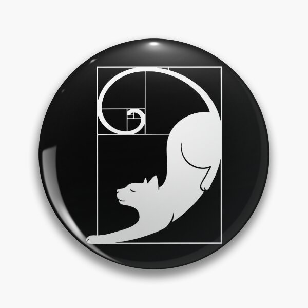 Artikelvorschau, Fibonacci-Spirale Katze Goldener Schnitt entworfen und verkauft von charoen-design.