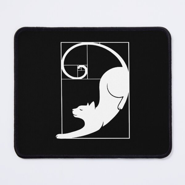 Item preview, Fibonacci Spiral Cat Golden Ratio designed and sold by charoen-design.