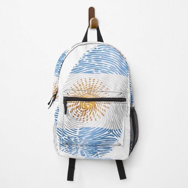 Item preview, Huella dactilar con la bandera argentina – Diseño de orgullo nacional argentino designed and sold by Crickb6783.