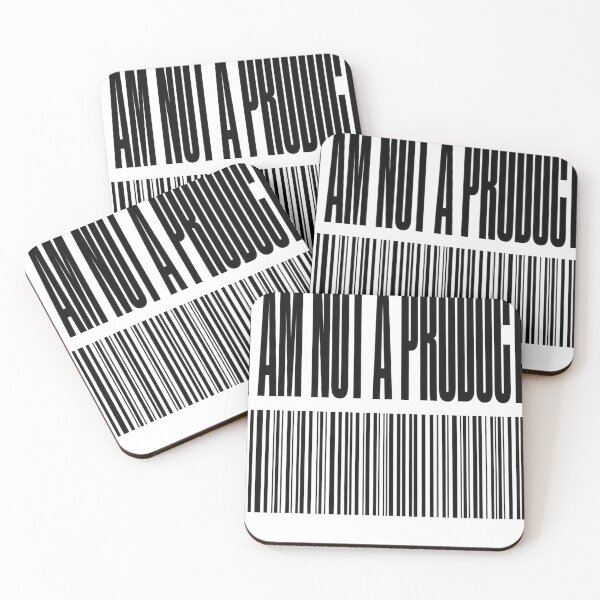 Item preview, I Am Not a Product - No Digital ID Barcode designed and sold by Acta Diurna Supply.