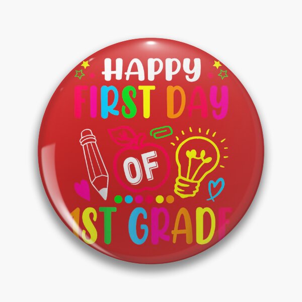 Item preview, First Grade Happy First Day Of School 1ST GRADE Back To designed and sold by melodycook.