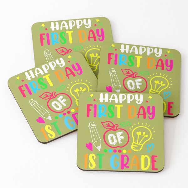 Item preview, First Grade Happy First Day Of School 1ST GRADE Back To designed and sold by melodycook.