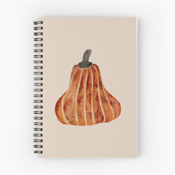 Item preview, Japanese Pumpkin, Tear-Drop Shaped Fruit, Antique Watercolor from a Japanese Vegetable Album designed and sold by Exhumed Archives.