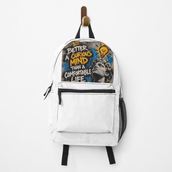 Item preview, Better a Curious Mind Than a Comfortable Life – Graffiti Statue designed and sold by SailWolf--.