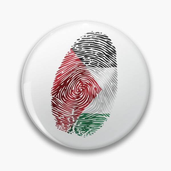 Item preview, Palestinian Flag Fingerprint – Palestine Identity Design designed and sold by Crickb6783.