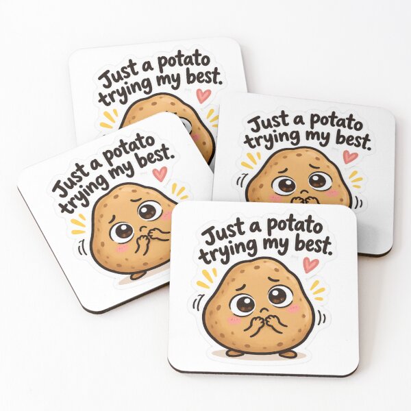 Item preview, Anxious Potato designed and sold by Nerd & Novelty.