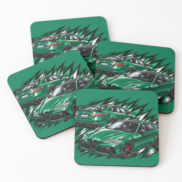 Artikelvorschau, Emerald Fury – Grafik eines italienischen Sportwagens entworfen und verkauft von Lacerta-Design.