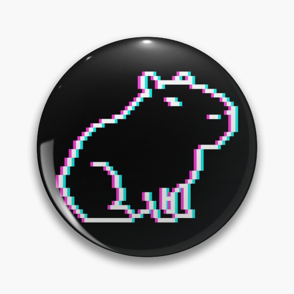 Item preview, Chigüiro Glitched designed and sold by Bien-o-No.