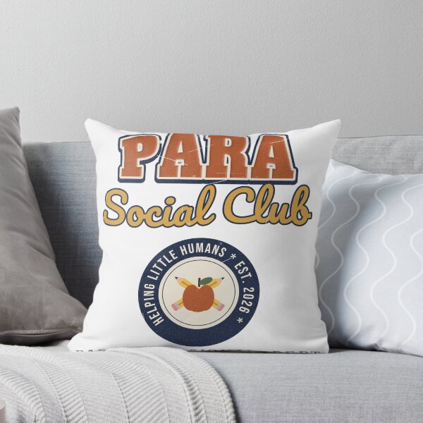 Item preview, Para Social Club Retro Varsity Paraprofessional Gift designed and sold by Good Little Days.