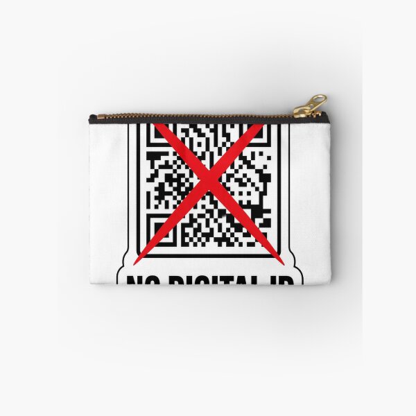 Item preview, Crossed QR - No Digital ID Anti Scan Mark designed and sold by Acta Diurna Supply.