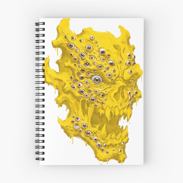 Item preview, Many Eyes Yellow Monster Painting  designed and sold by Yellow Zone.