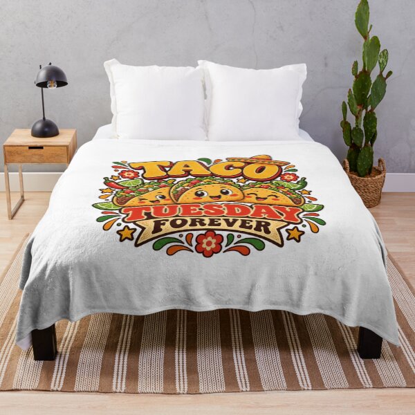 Item preview, Taco Tuesday Forever Cute Kawaii Tacos Mexican Food Lover Vintage Design designed and sold by EssentialsWear.