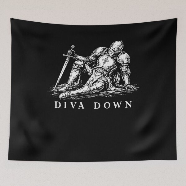 Aperçu de l'œuvre Mème drôle de Diva Down Knight créée et vendue par suhairee-studio.
