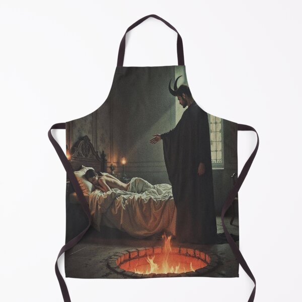 Item preview, A demon emerges from the abyss to take a woman away. designed and sold by Mente Creativa.
