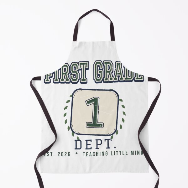 Item preview, First Grade Dept Retro Varsity Teacher Team Shirt designed and sold by Good Little Days.