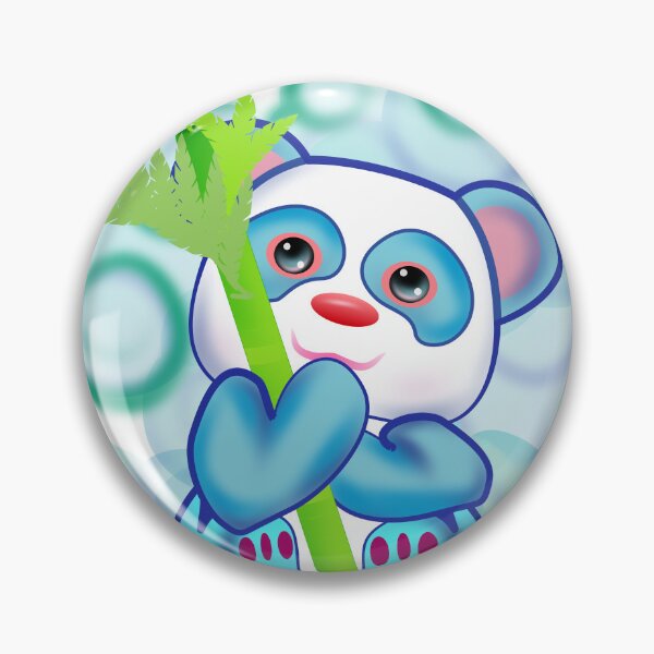 Item preview, Sweet Little Blue Panda designed and sold by Aetherbee.