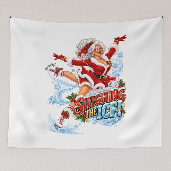 Item preview, Sleighing the Ice! designed and sold by signshirtz.