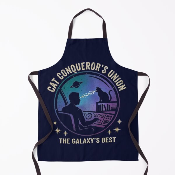 Item preview, Cat Conqueror's Union - The Galaxy's Best Cosmic Cat Lover Retro Sci-Fi Design designed and sold by Dogandesighn.